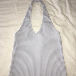 Baby Blue Halter Top